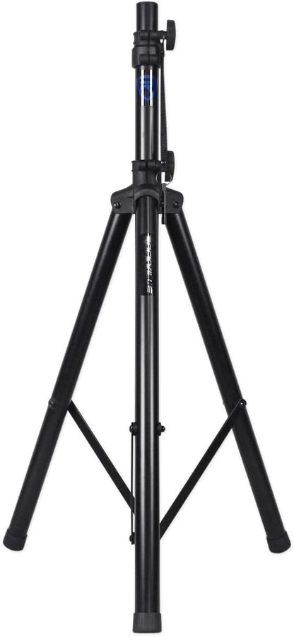Rockville RVES1 Pair Tripod DJ PA Speaker Stands with Carry Bag, 100 lbs Capacity, Adjustable Height to 71", Steel Construction, for Events & Performances